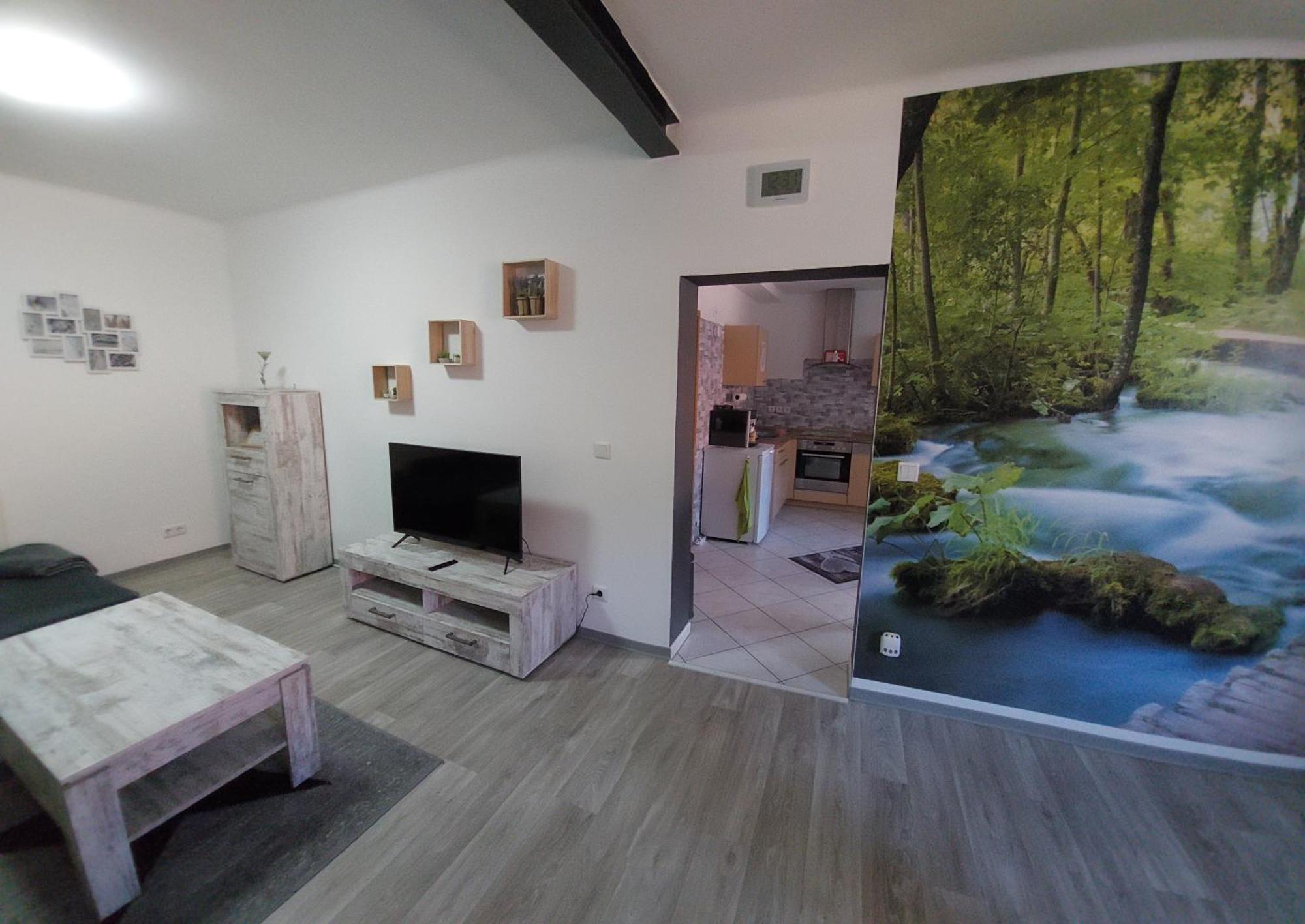 Ganze Ferienwohnung 5 Km Von Erfurt, Mit Kaffeevollautomat, Tv, Wlan, Boxspringbett, Schlafsofa Und Einkaufsmoeglichkeiten, Sehr Gute Anbindung Zur A71 Und A4, Kostenloser Oeff Parkplatz Fuer Pkw Und Transporter Elxleben Exterior foto
